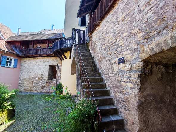 Treppe zum Pulverturm