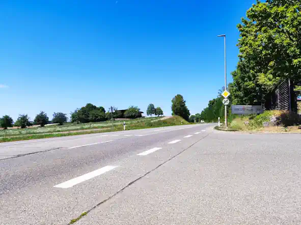 Idyllische Umgebung und Natur rund um den Standort in Rottenburg
